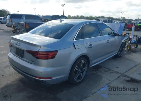 2018 Audi A4 2.0T Premium/2.0T Tech Premium from USA, damaged, VIN WAUENAF43JA164925